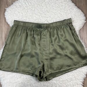 NEW Lahgo Silk sleep shorts